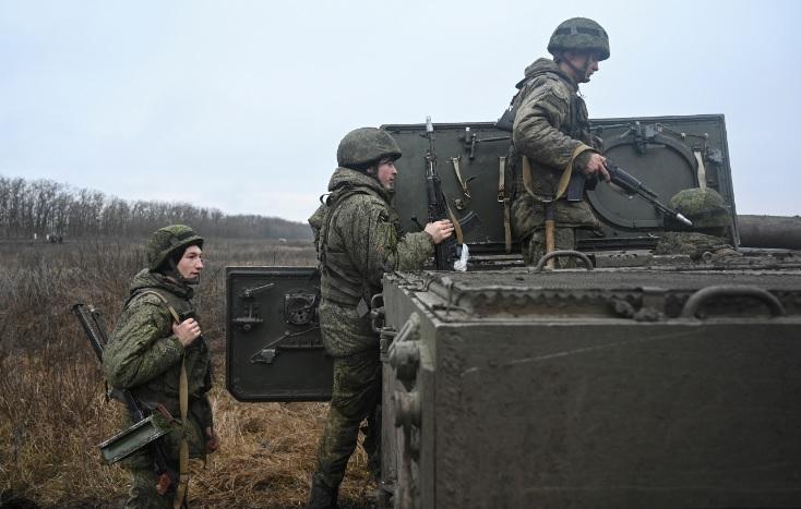 參與俄烏戰爭的俄羅斯軍隊。(資料圖片)