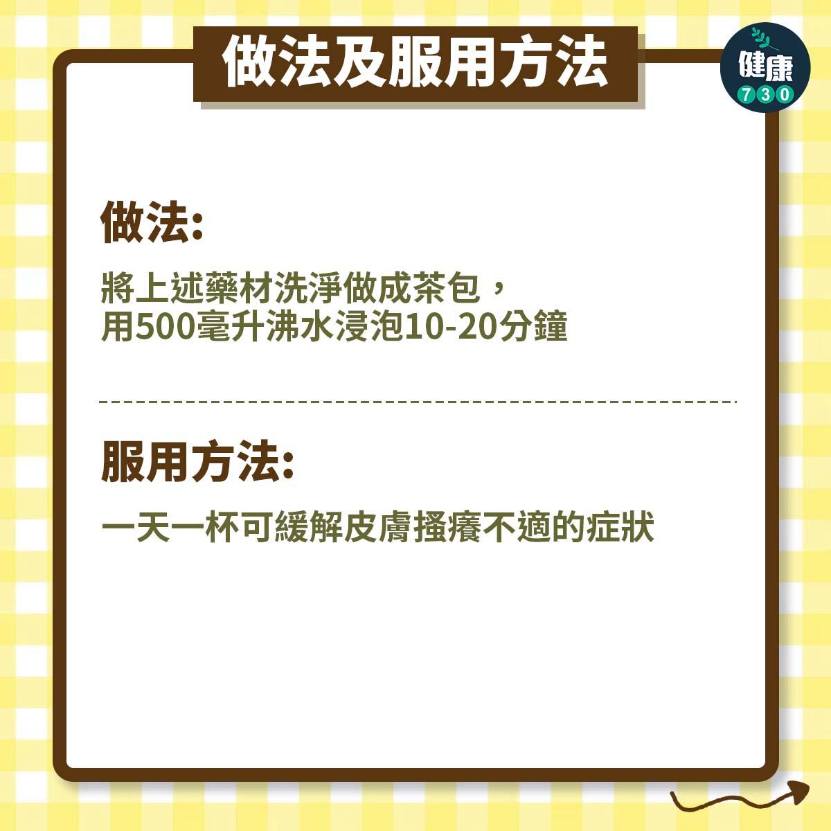 做法及服用方法