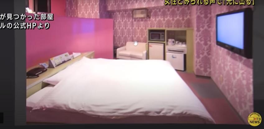 日本發生恐怖肢解案,札幌酒店無頭屍案發202號房內部裝修。(互聯網)