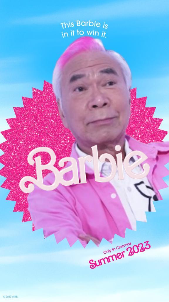 李龍基獲網民封為「香港人間芭比」 。