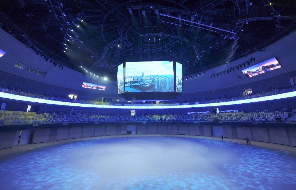 杭州電競中心是杭州亞運會電子競技項目比賽場地。(圖片來源:視覺中國)