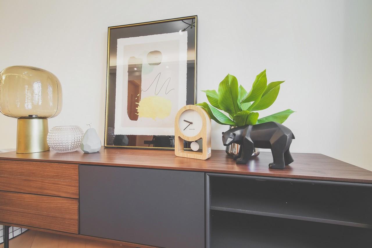 浪澄灣單位利用香檳金色作為點綴