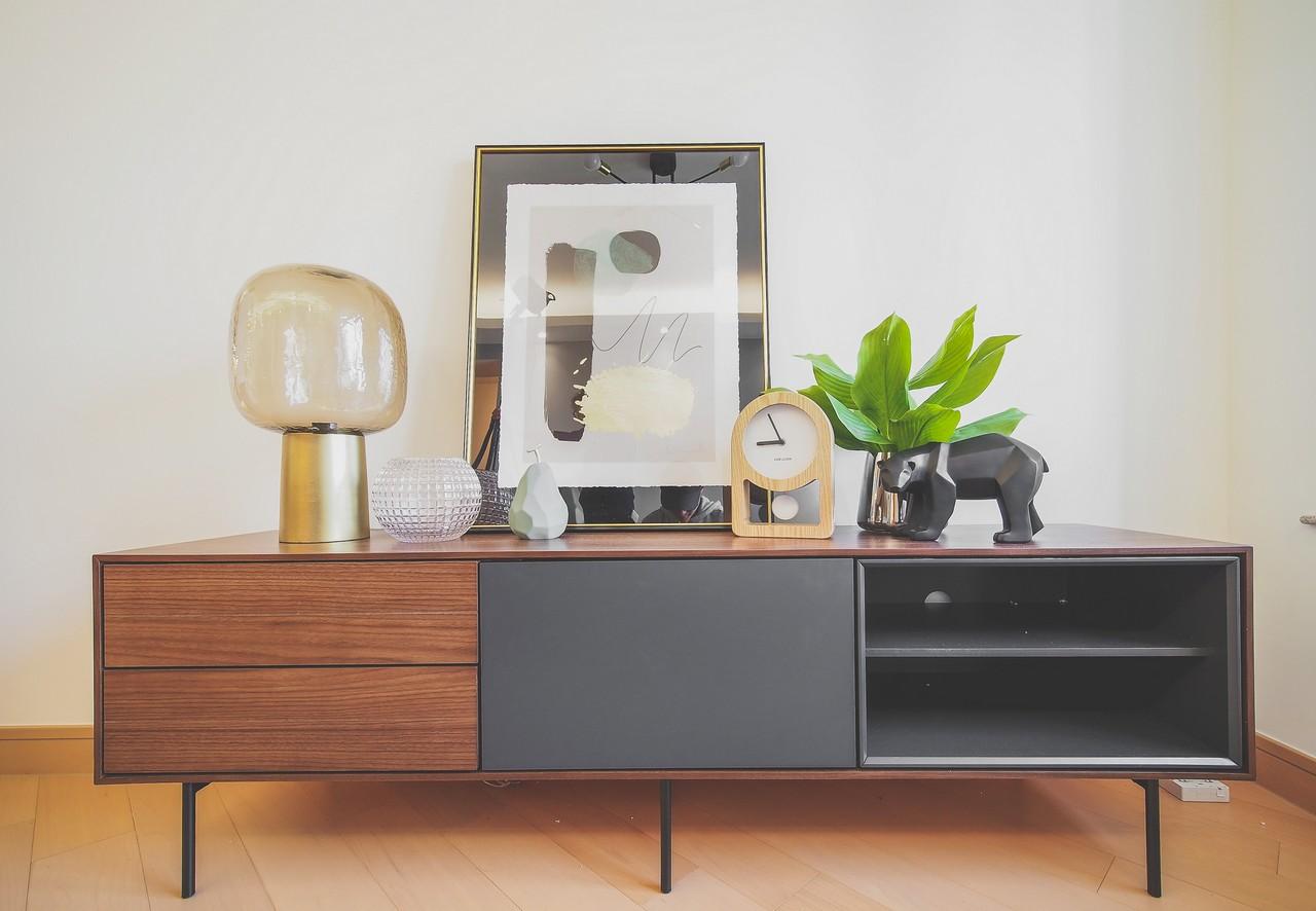 浪澄灣單位利用香檳金色作為點綴