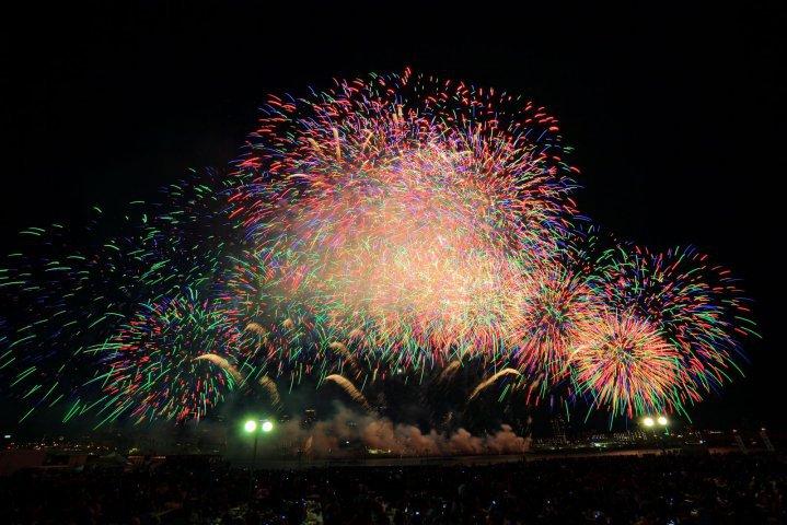 大阪市 浪花淀川花火大會