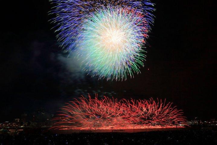 大阪市 浪花淀川花火大會