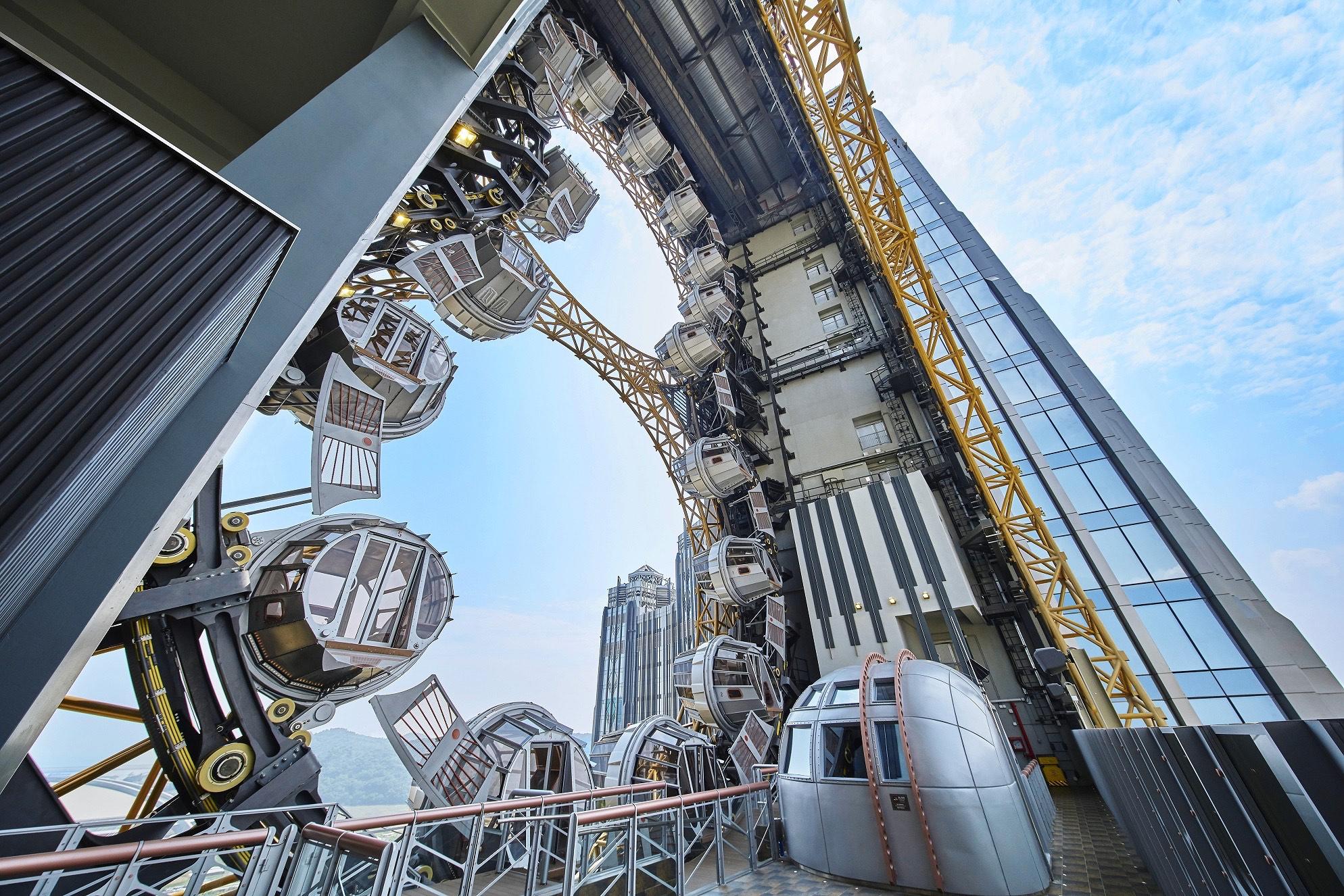 澳門新濠影匯8字摩天輪