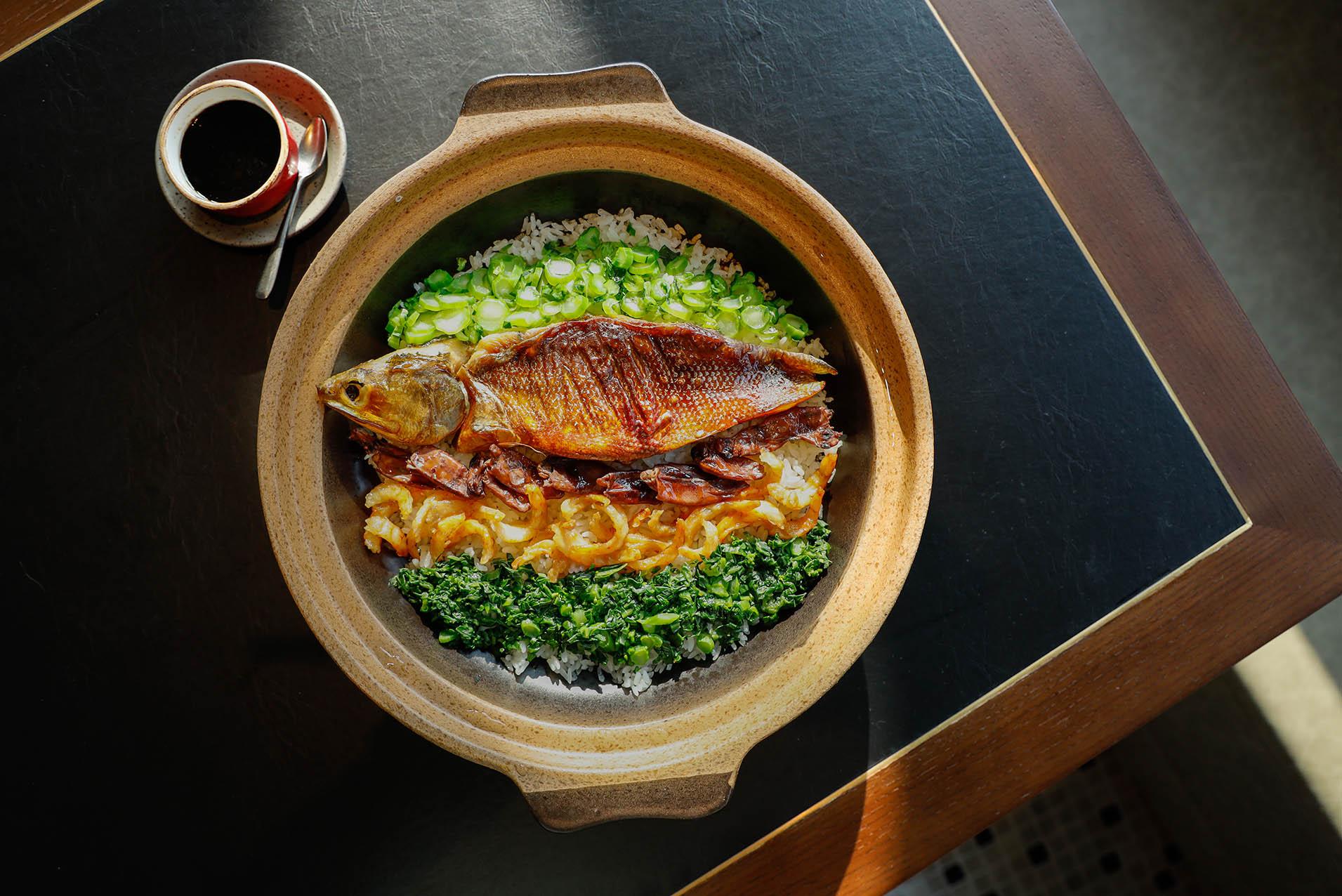 生曬蝦乾煙熏馬友飯