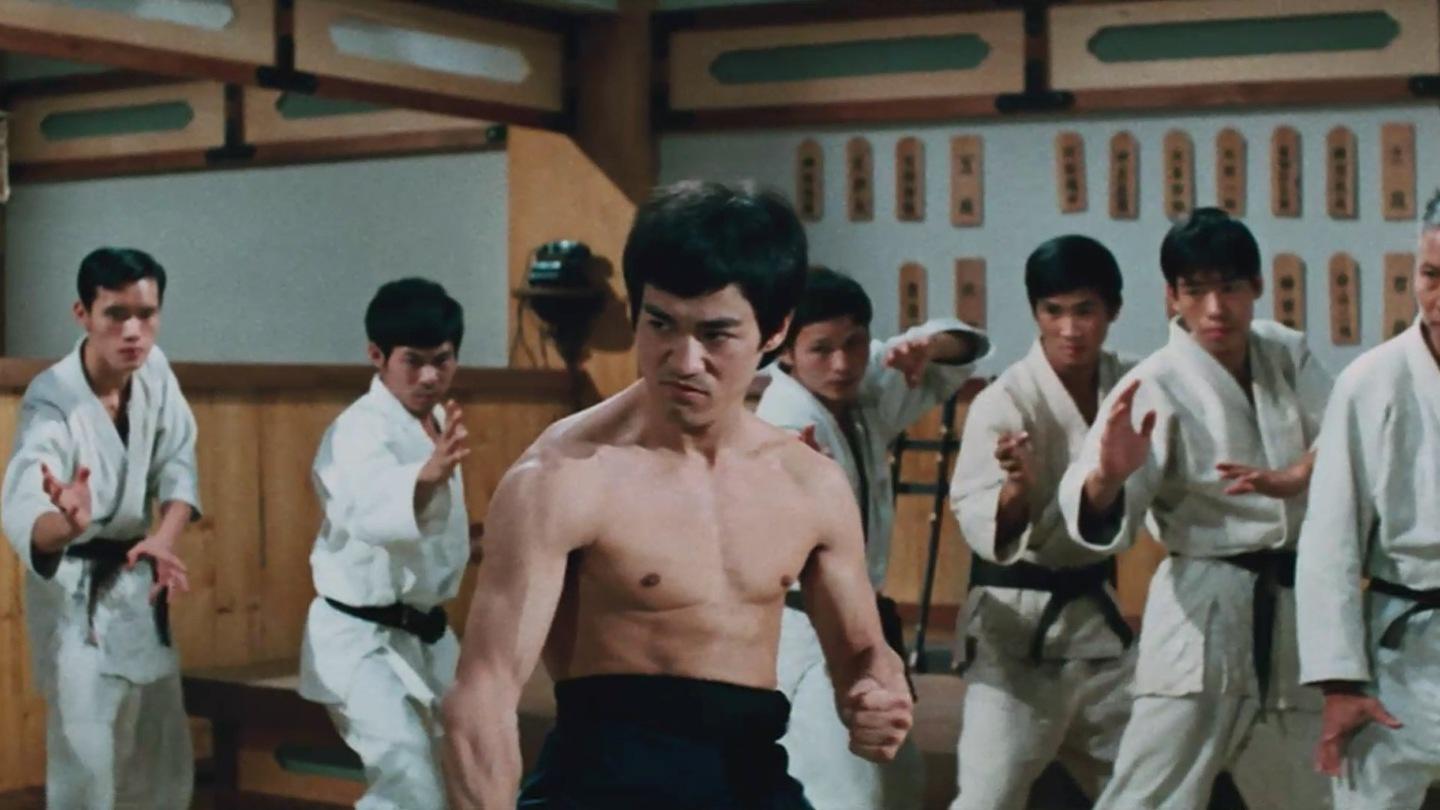 李小龍主演電影《精武門》截圖