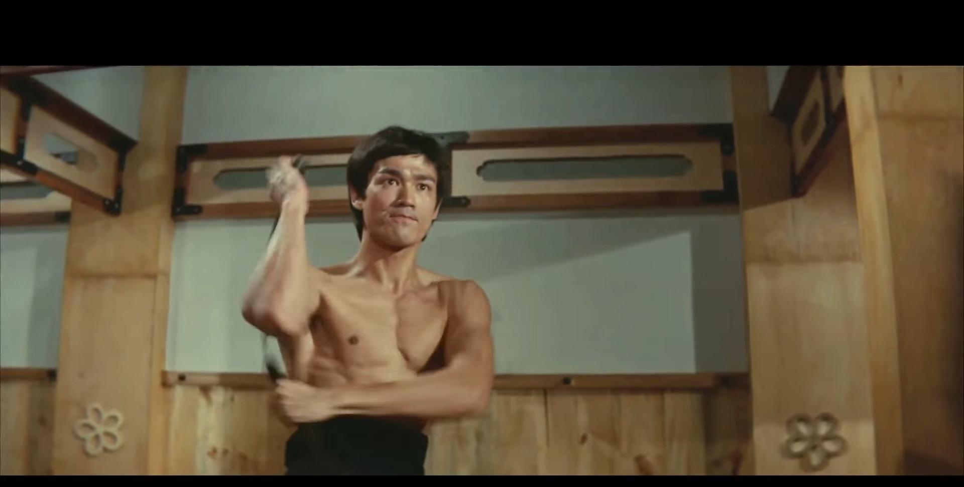 李小龍主演電影《精武門》截圖