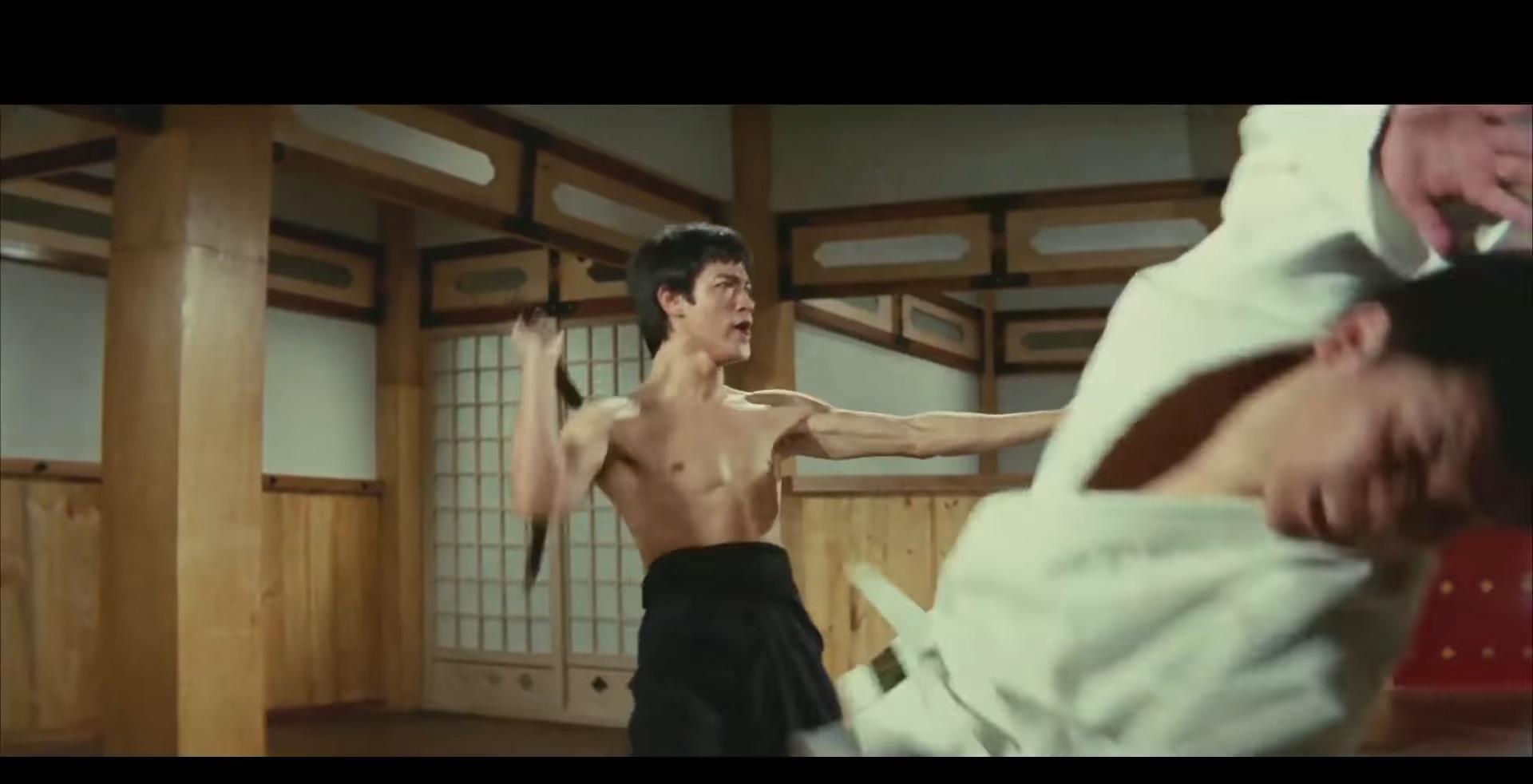 李小龍主演電影《精武門》截圖