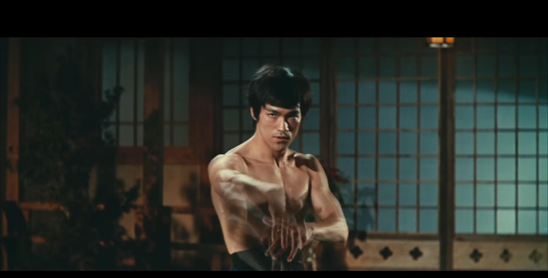 李小龍主演電影《精武門》截圖