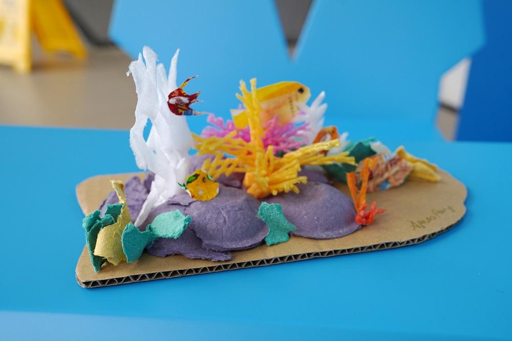 綠惜創意工作坊之彩色珊瑚礁