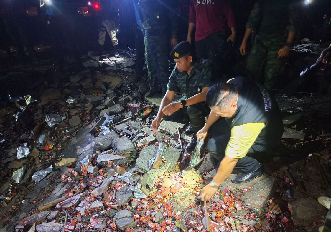泰國煙花倉庫爆炸