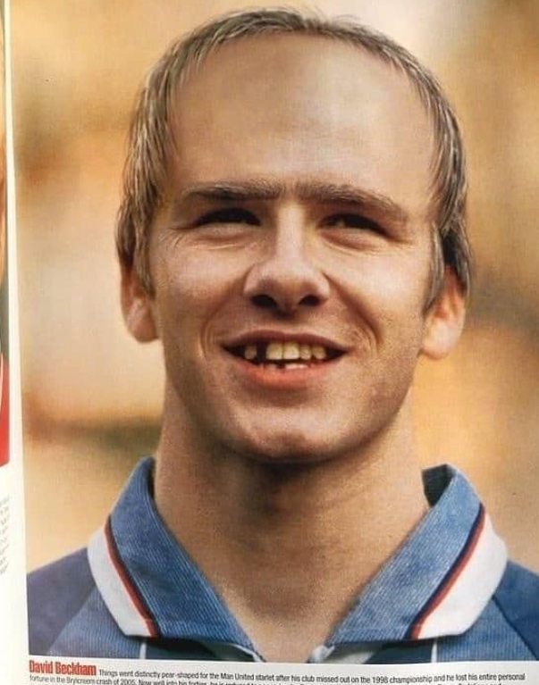 碧咸|碧咸「老照」發布25周年,照片當年預測的是碧咸於2020年的模樣。(互聯網)