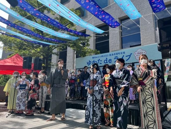 阪急茶屋町會場 音樂表演