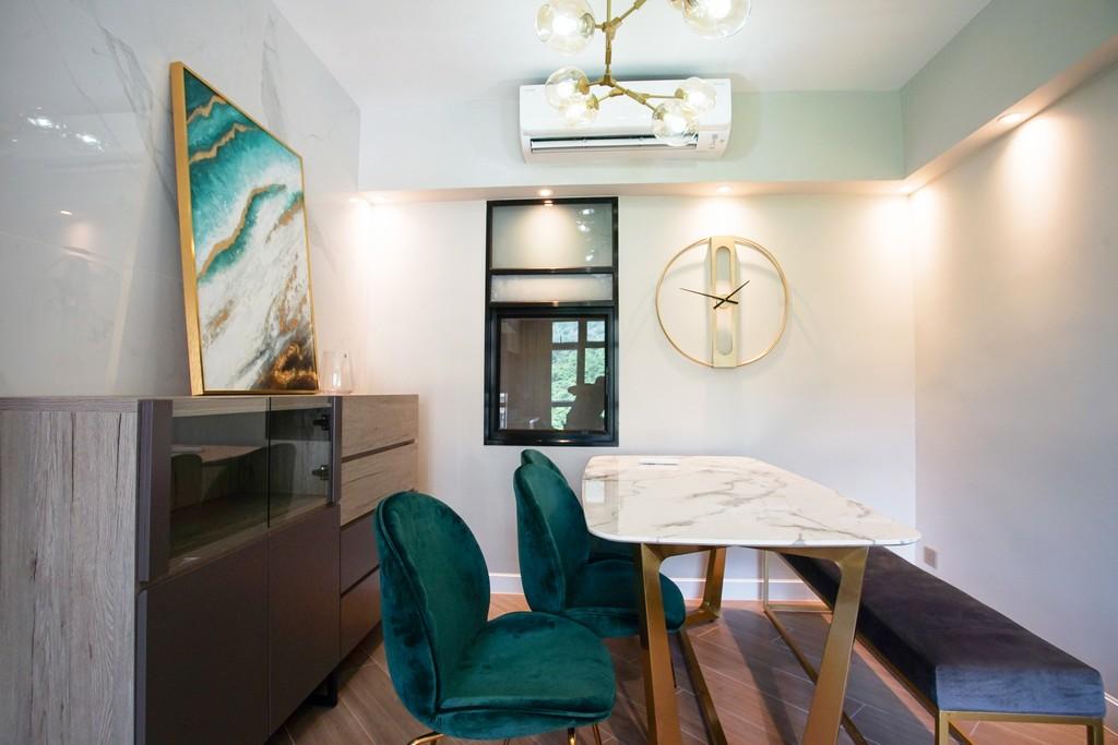 龍華花園單位利用香檳金色作為點綴