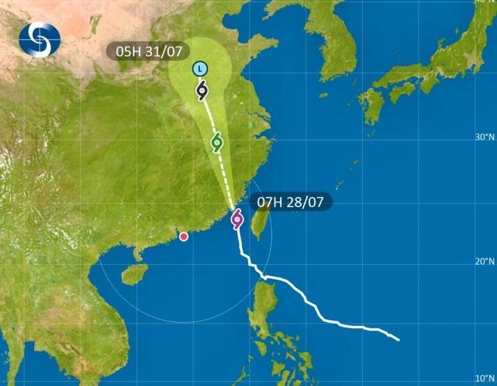 當杜蘇芮對香港不再構成威脅時,天文台會取消所有熱帶氣旋警告信號。(香港天文台)