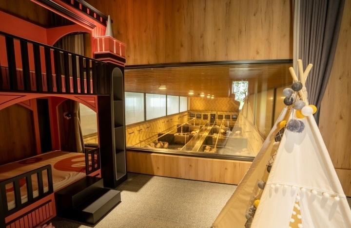 牧場又指,豬景房目前只有2間。(微博)