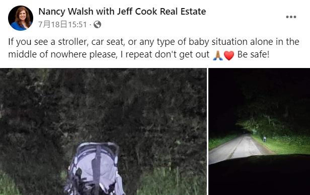 房地產經紀Nancy Walsh帖文。(FB)