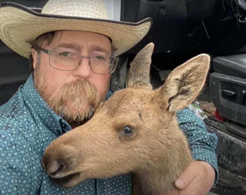 Mark指,自己始終放心不下,無法就這樣由得小駝鹿留在原地,恐怕牠會遇上可怕的事。(YouTube)