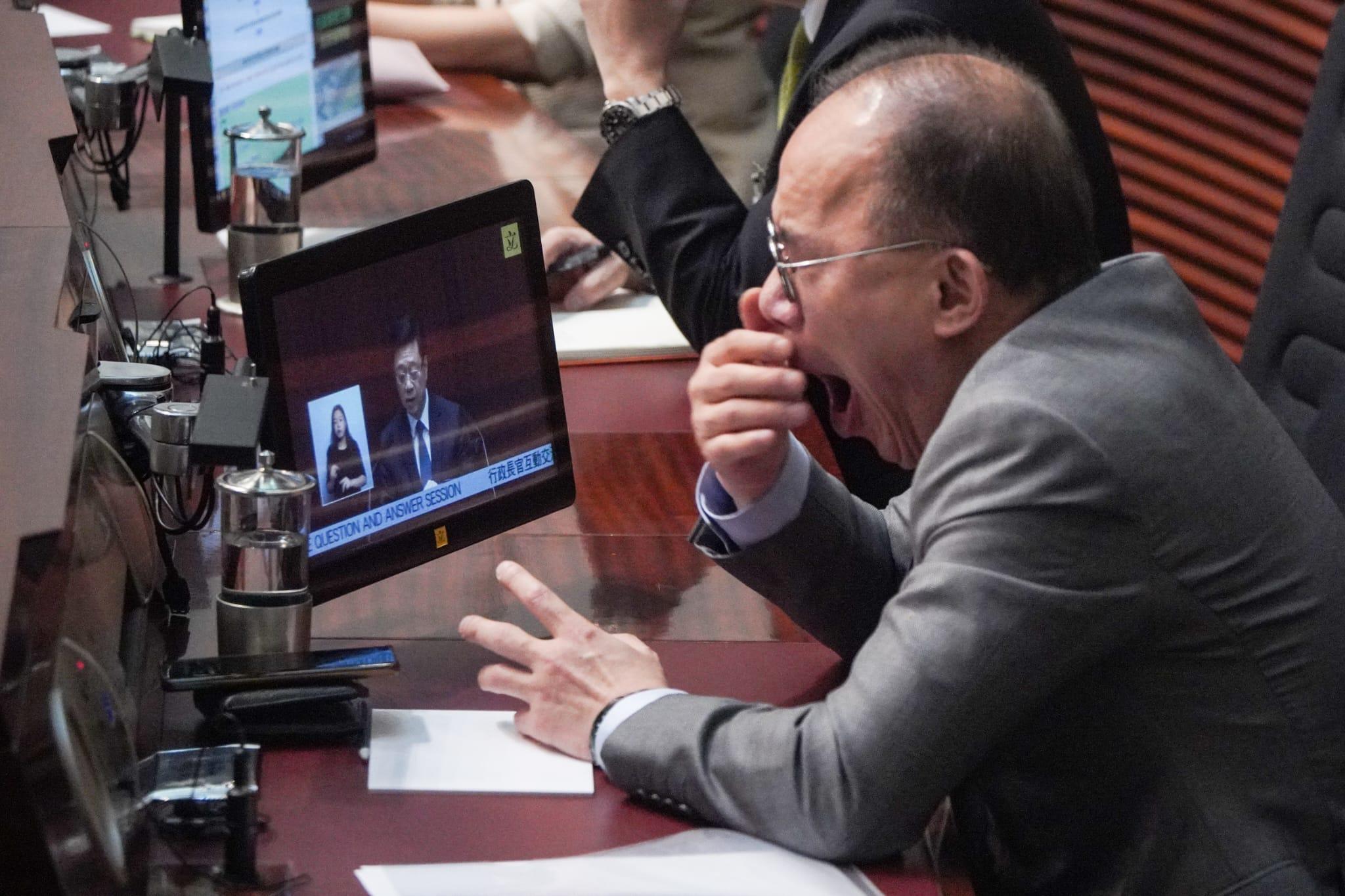 政制及內地事務局局長曾國衞。(李睿哲攝)