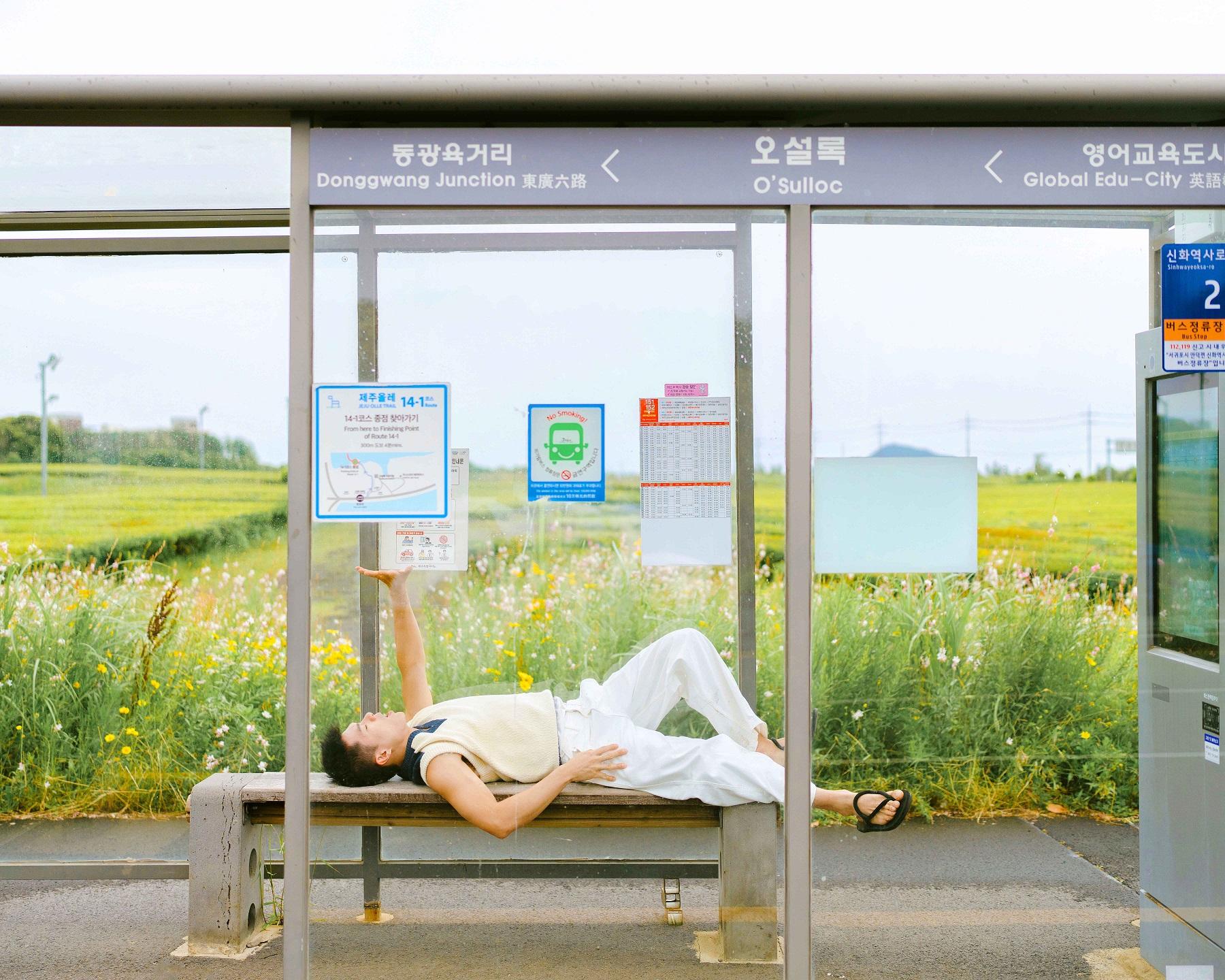 柯煒林往濟州島拍攝首本寫真集《Oranju》。