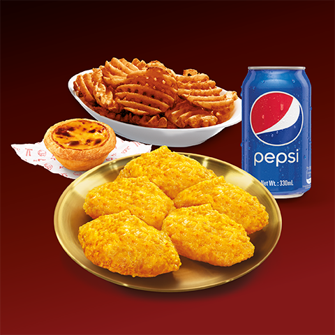 「鹹蛋黃金脆雞」、「鹹蛋黃金雞翼」及「鹹蛋黃金燒雞焗飯」強勢歸來,回味「極GOLD滋味」!