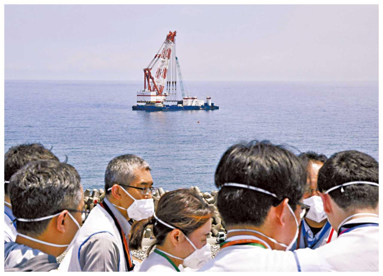 日本福島核污水排海