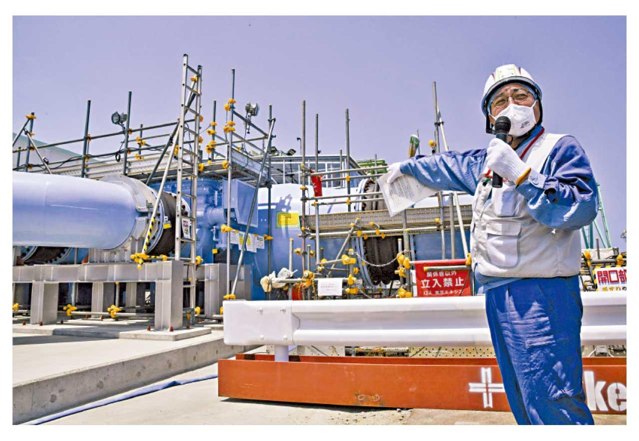 日本福島核污水排海