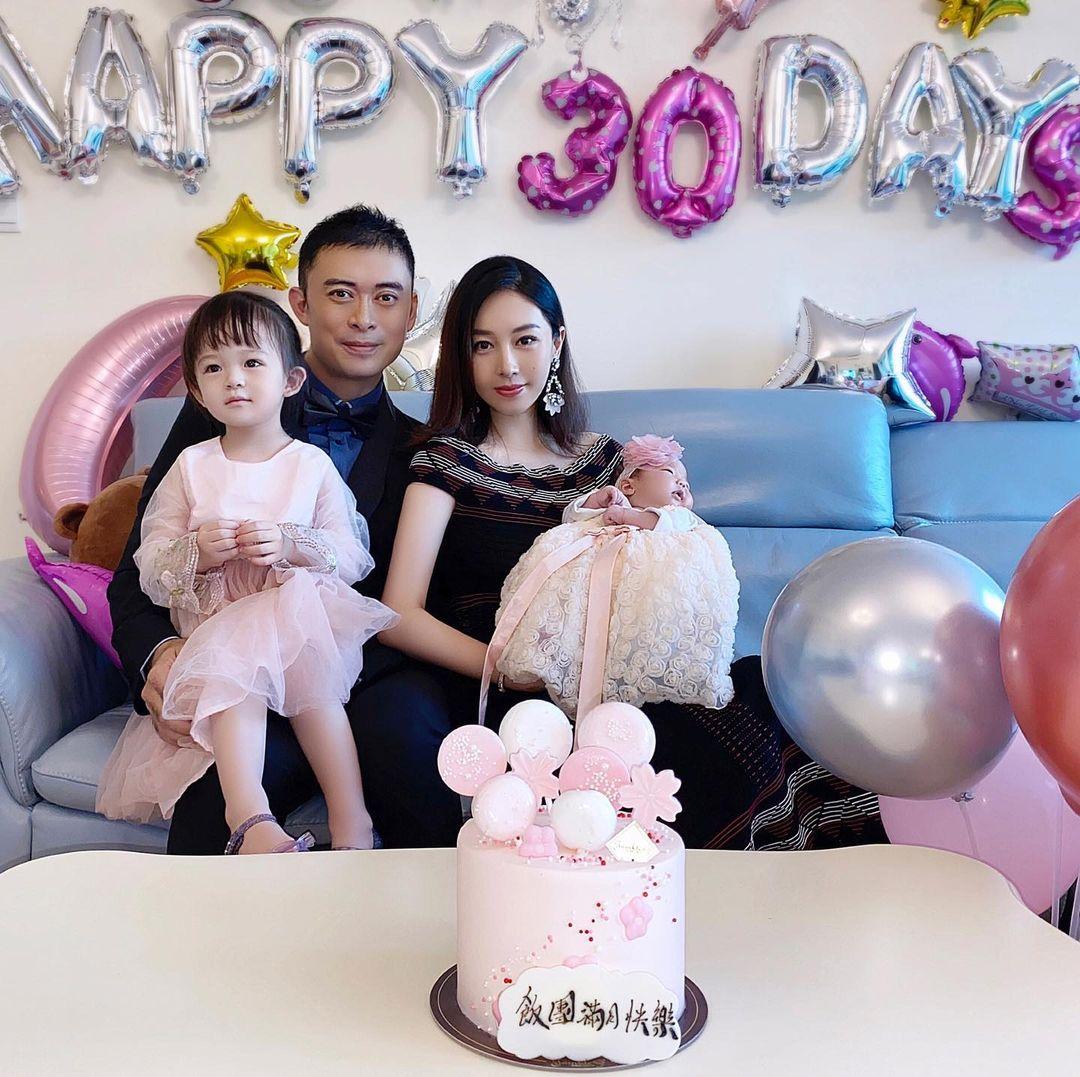 賈曉晨與樊少皇育有兩女。(賈曉晨IG)