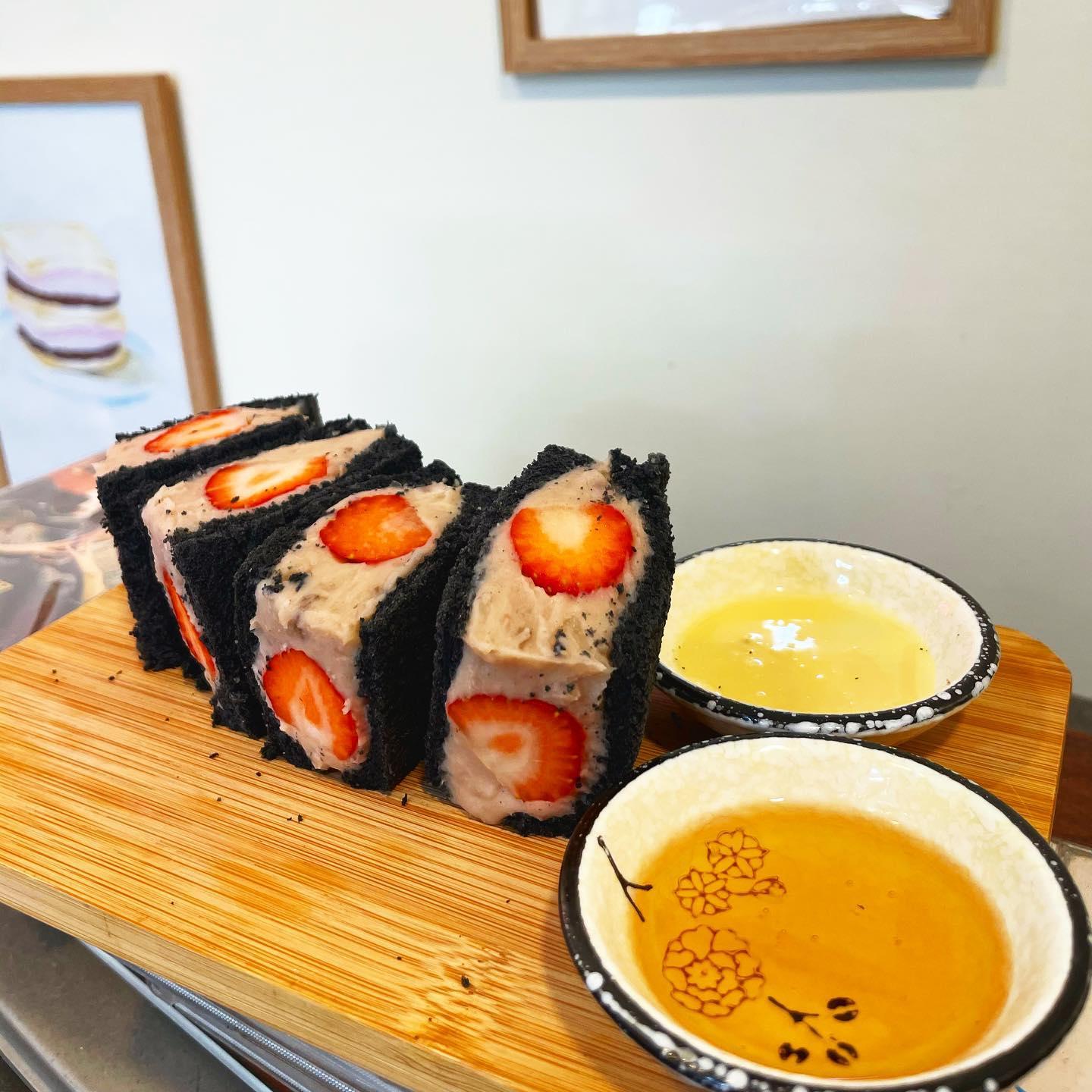 魚吃土。手作三文治