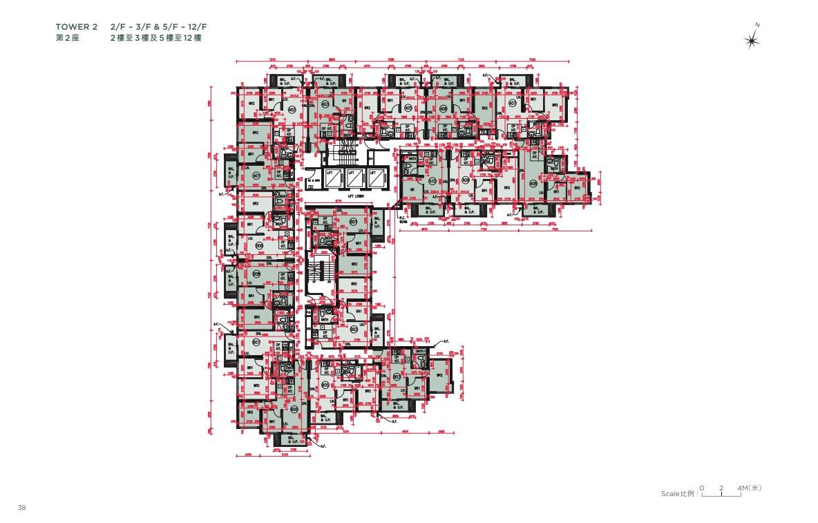 新盤樓書|滙都I提供623伙 面積284至522呎 全採開放式廚房設計