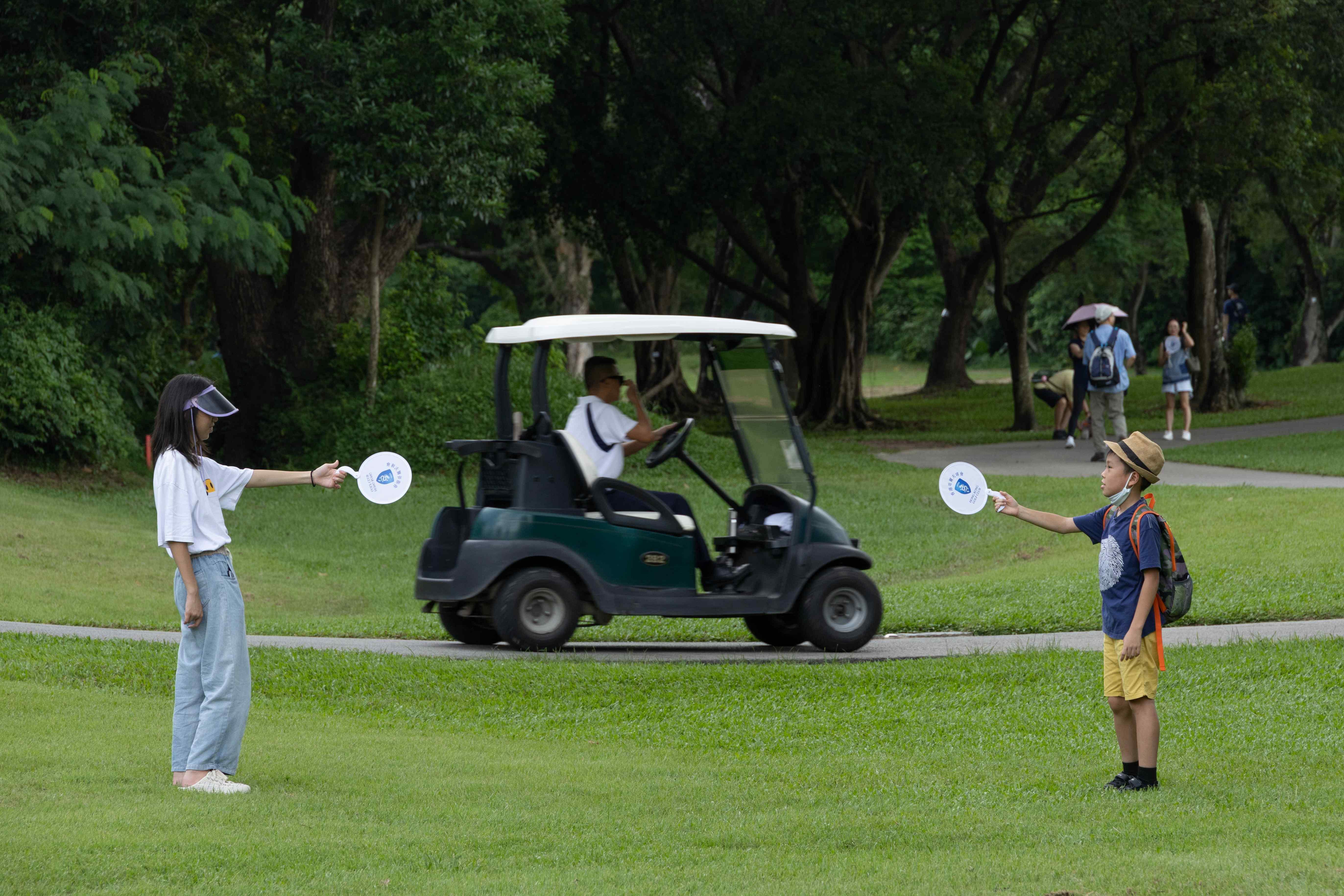 上水 粉嶺香港哥爾夫球會開放部份場地給予公眾消閑 粉嶺高球場