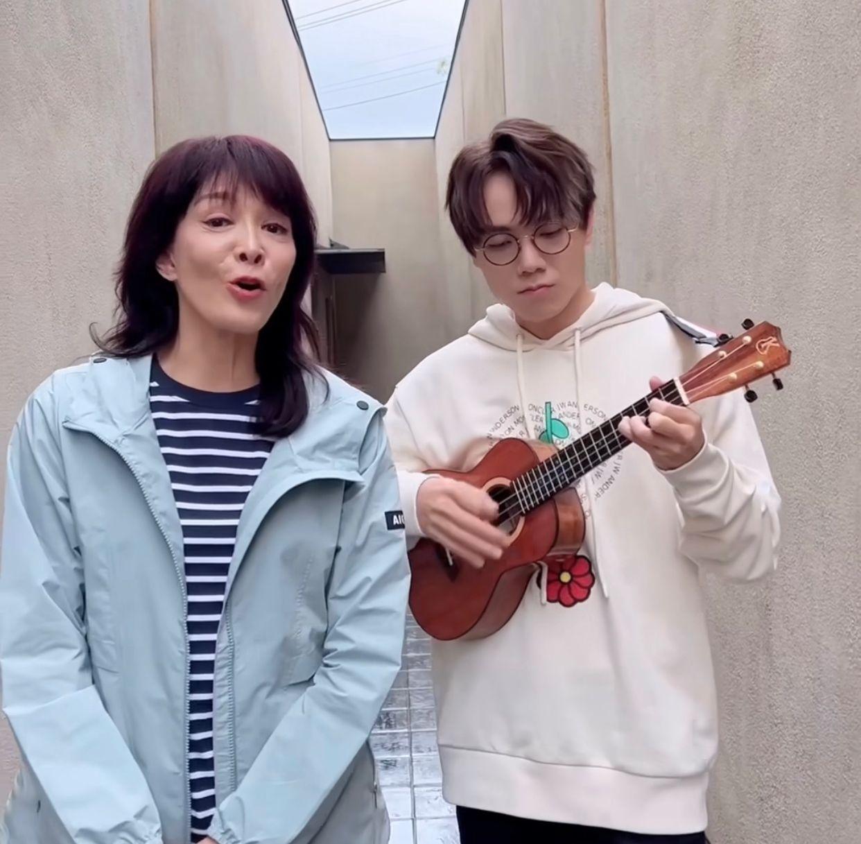 林家謙與Do姐。