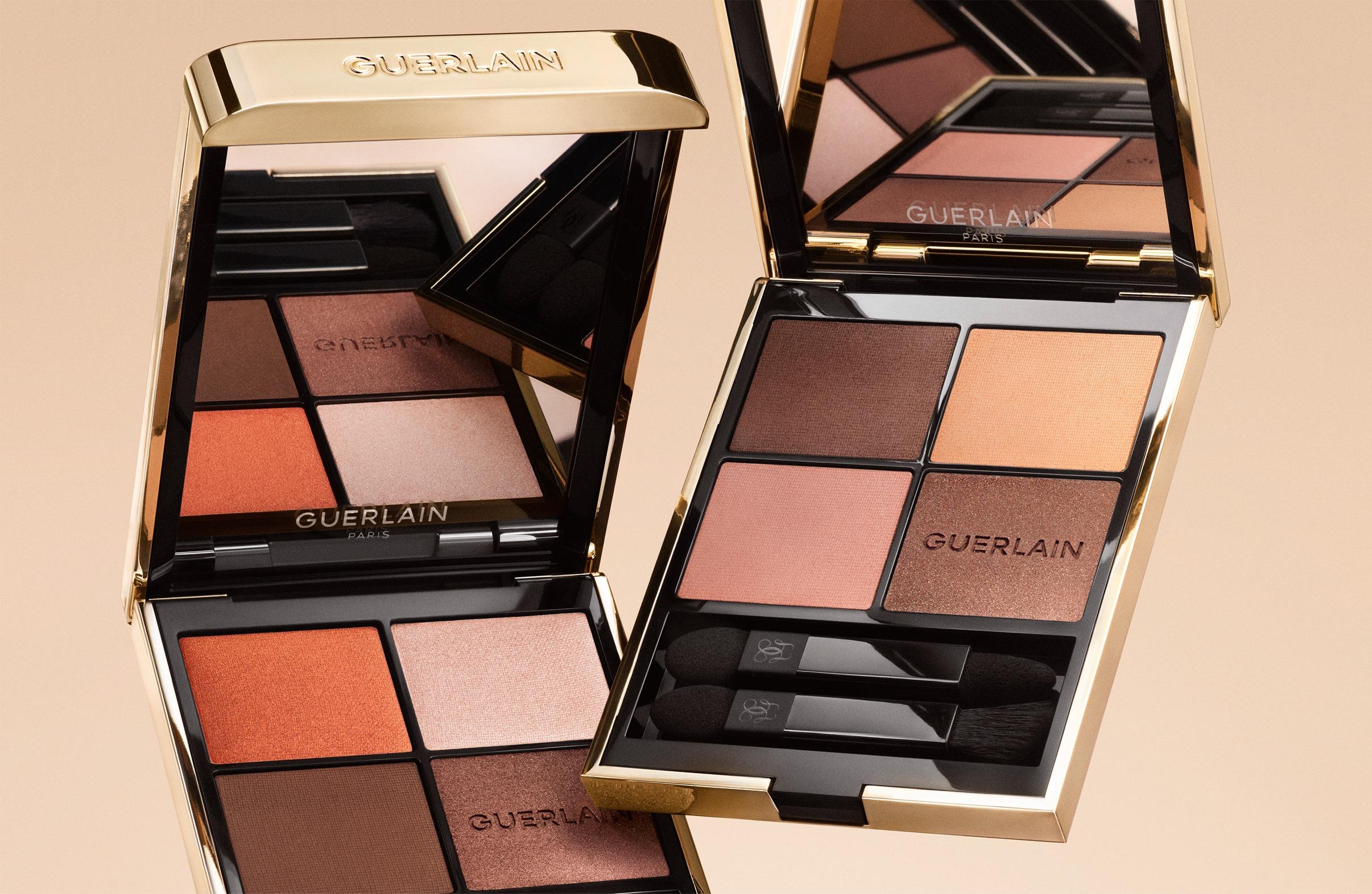 夏日彩妝2023|Guerlain Ombres G四色眼影 $775/8.8g