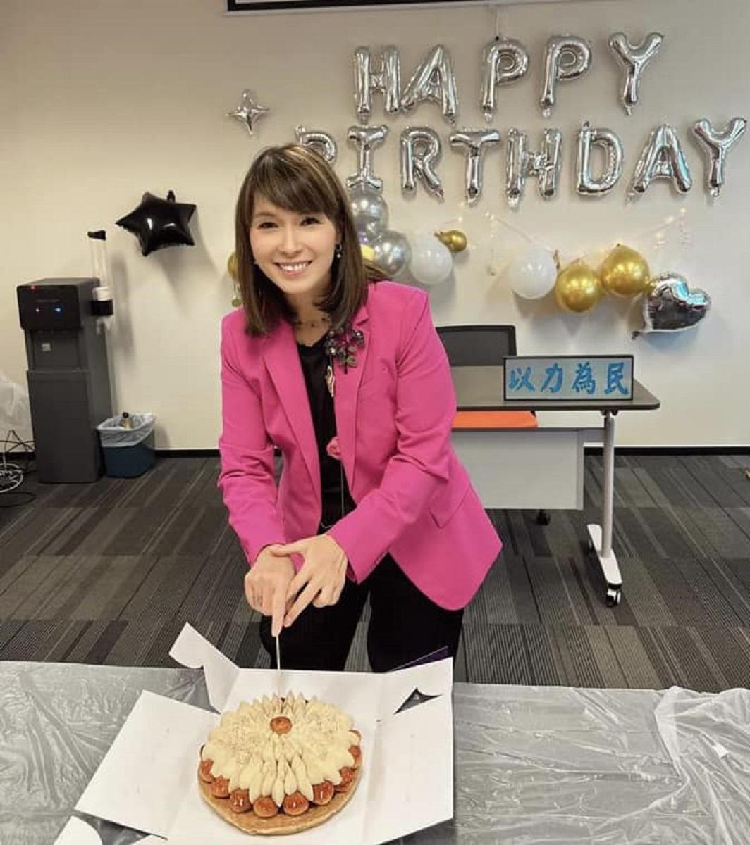 江玉歡今年生日願望係身體健康同香港會更好。(江玉歡FB)