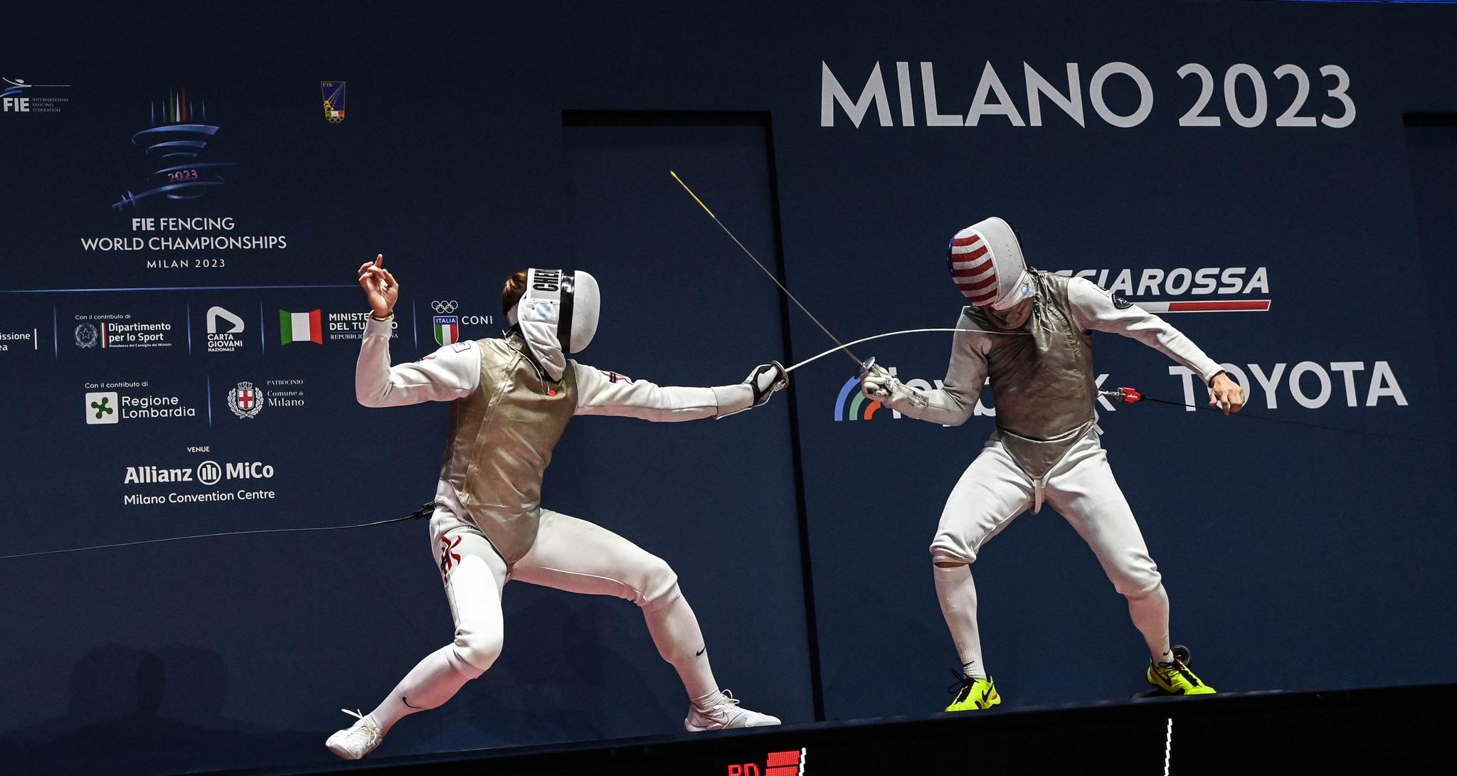 張家朗領軍花劍男團挫「世一」美國,首摘世錦賽銅牌創歷史