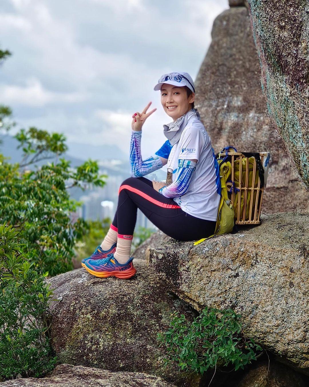 江美儀參加揹水一戰。(江美儀IG)