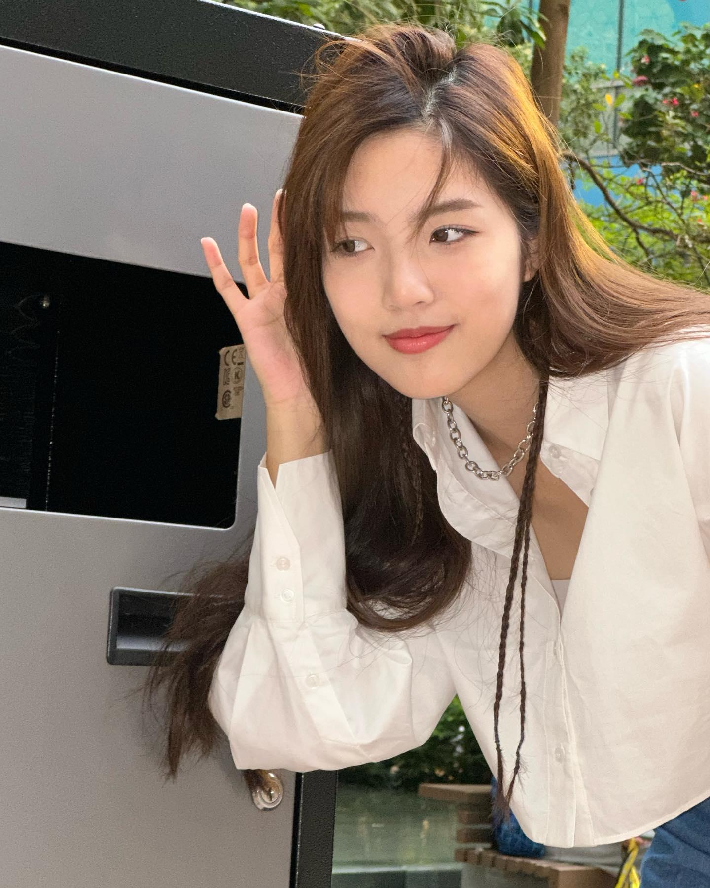 細貓應智越舞台劇拍檔陳伊霖。(陳伊霖fb)