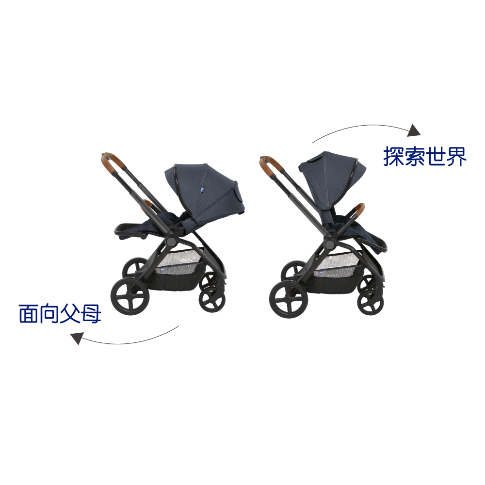 荷花BB展2023│Chicco Mysa雙向手推車 場內優惠價:$4,280 (原價$5,998)