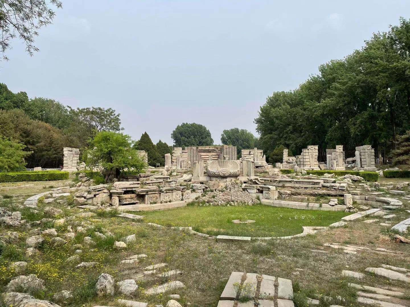 圓明園海晏堂吸收西洋建築中的巴羅克形式,共建成大水法等十景。(互聯網)