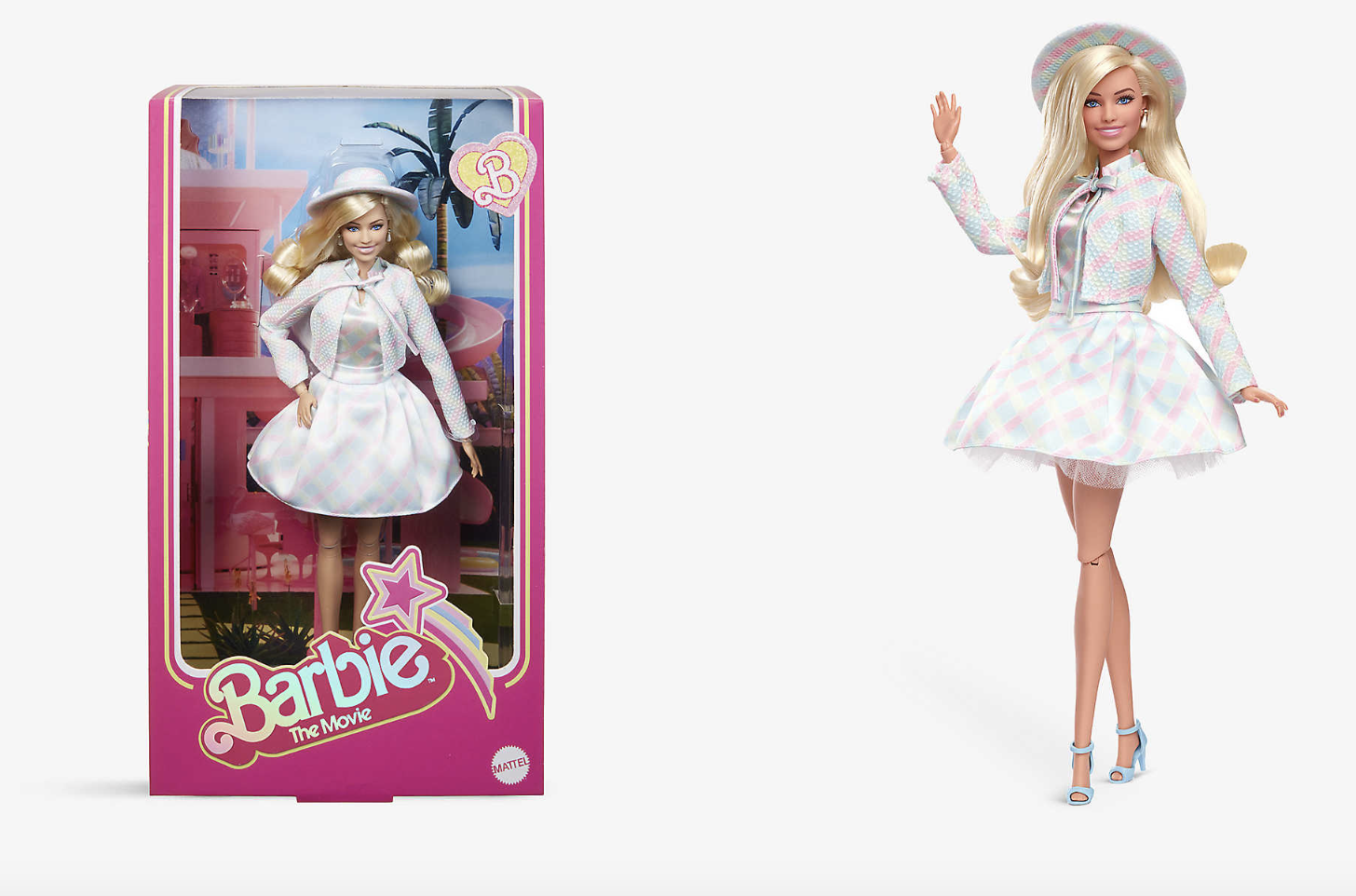 Barbie The Movie Lead plaid-outfit doll 35cm