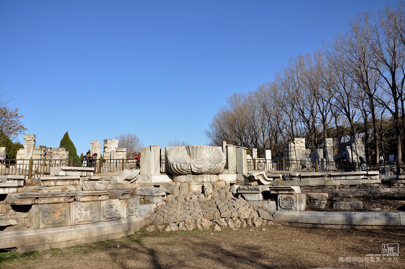 圓明園遭多次破壞。(互聯網)