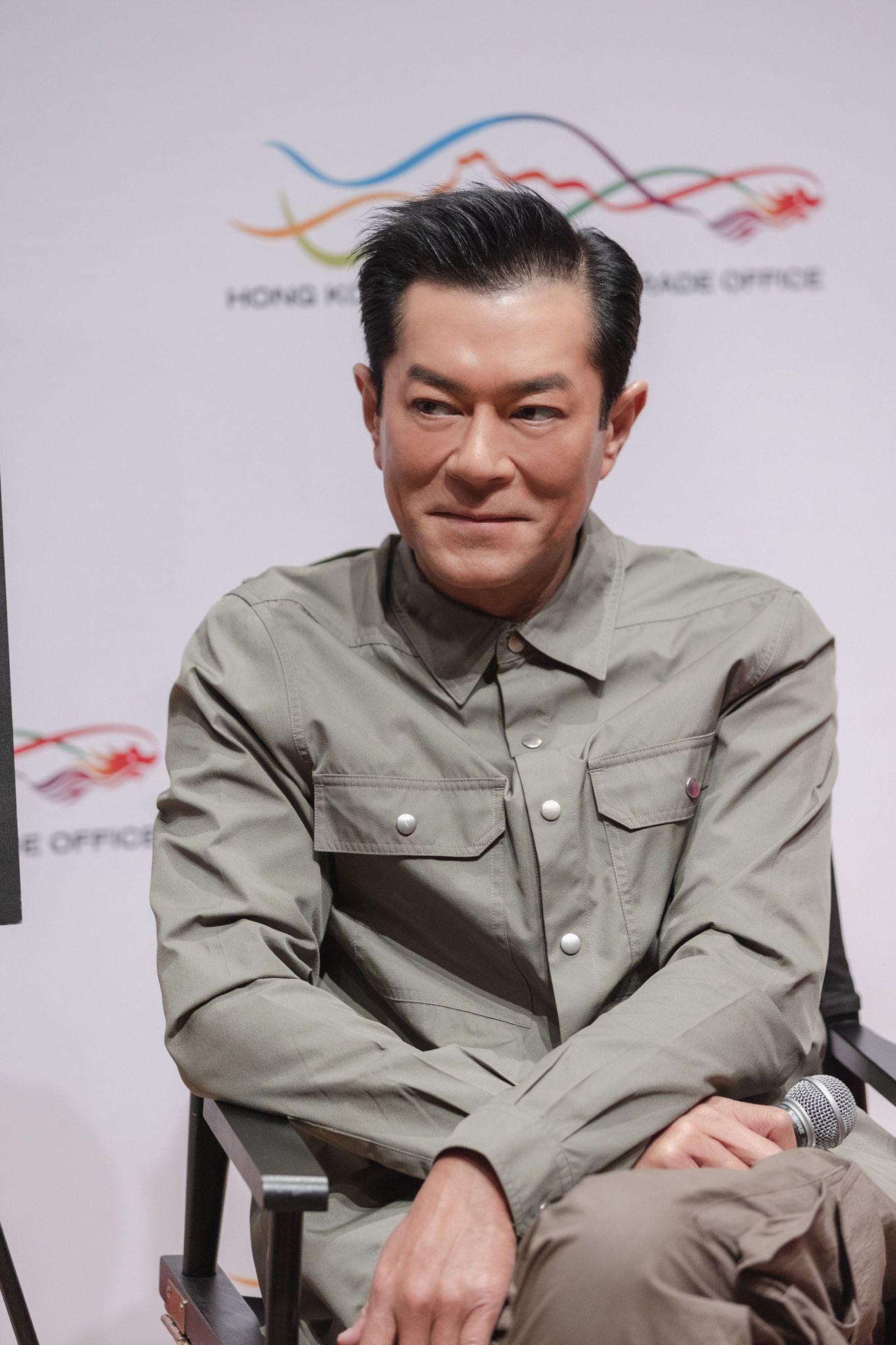 古天樂飛抵紐約出席頒獎禮,於當地分享獲獎感受及對香港影圈的展望。