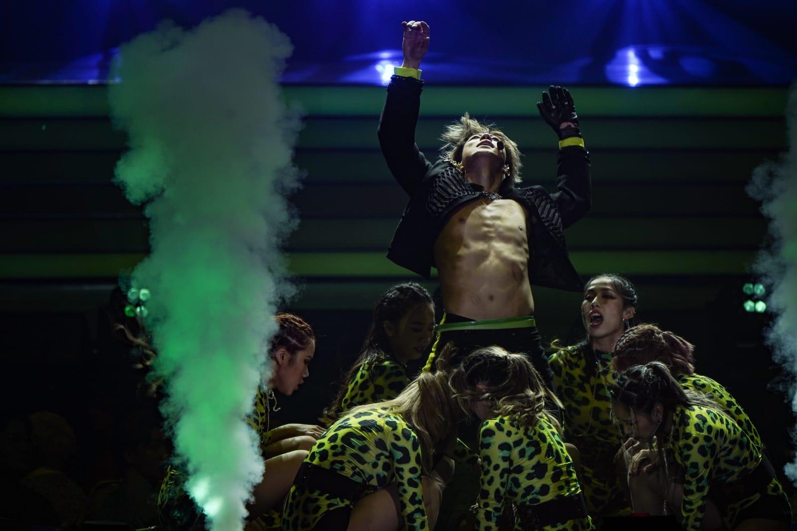 Lyman(香胤宅)成為全民造星V冠軍。 (李遁哲攝)