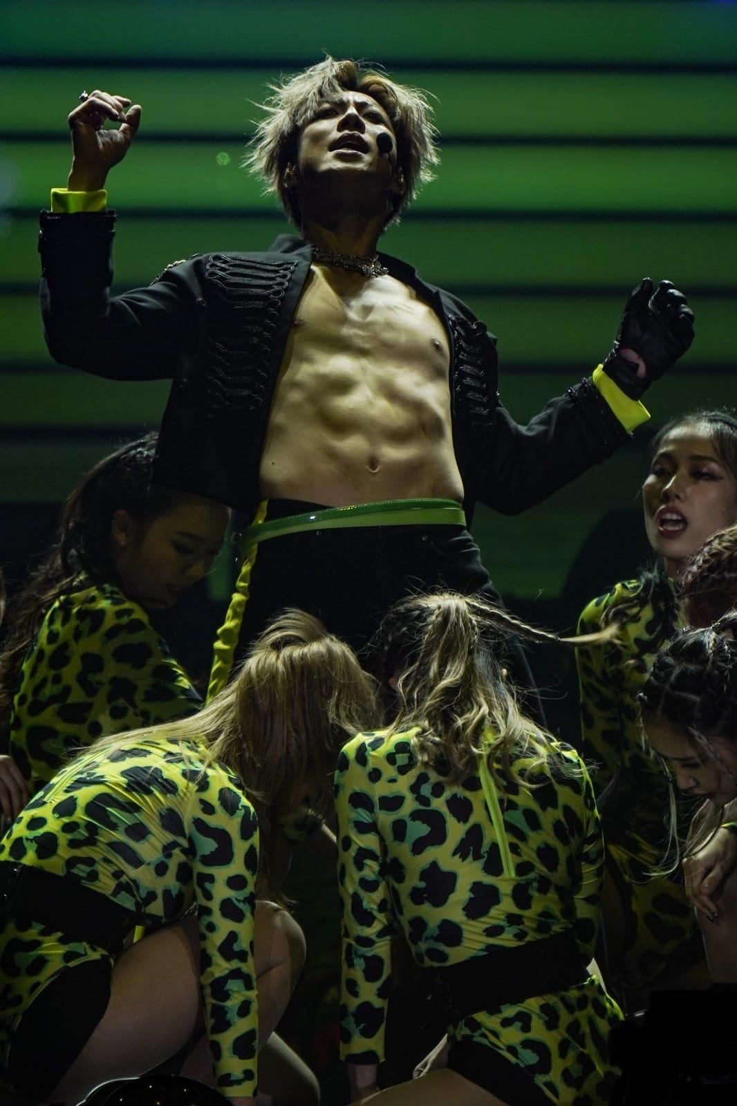 全民造星5總決賽賽果,Lyman力壓KC成冠軍。 (李遁哲攝)