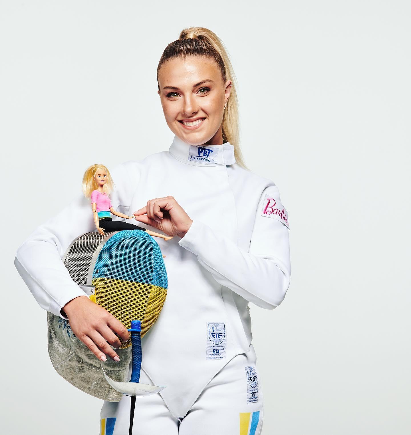 烏克蘭佩劍名將卡蘭(Olha Kharlan)