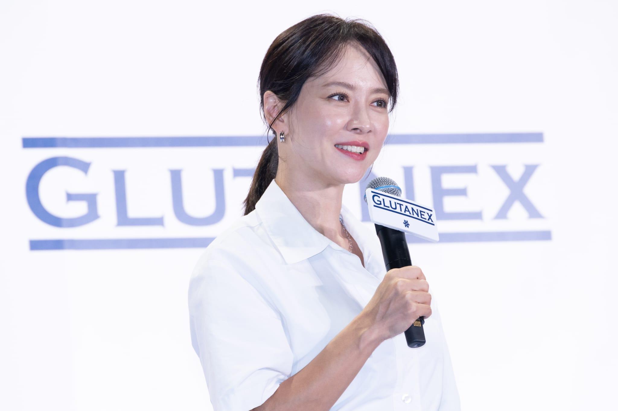 宋智孝現身中環PMQ,獲代言的美容品牌舉行大型粉絲見面會。 (蘇文傑攝)