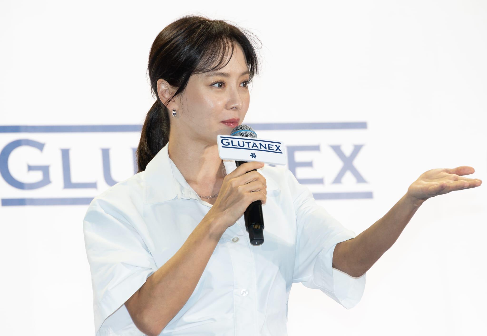 宋智孝現身中環PMQ,獲代言的美容品牌舉行大型粉絲見面會。 (蘇文傑攝)