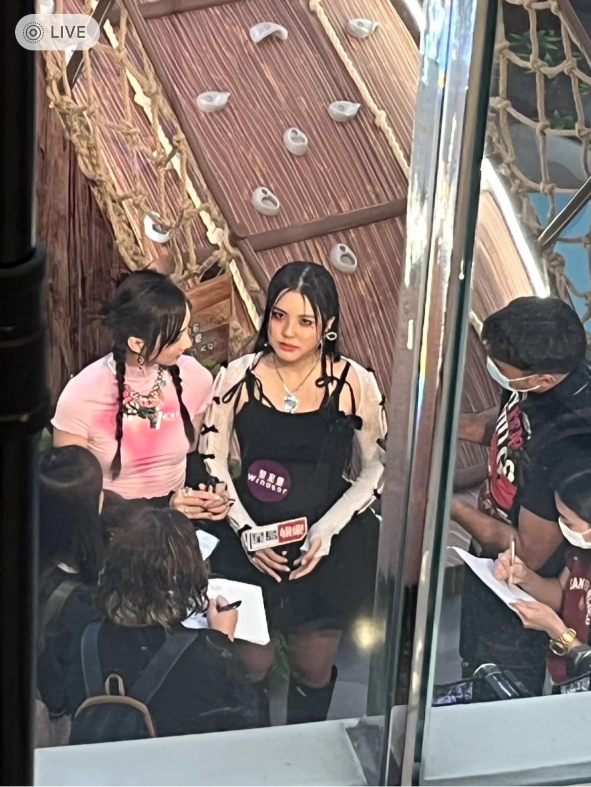 姚焯菲(Chantel)生圖被廣傳。(小紅書)